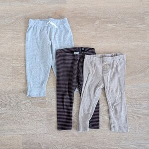 ✨4 for 12 Bundle of 3 Baby Pants 18 Months | H&M + Carters